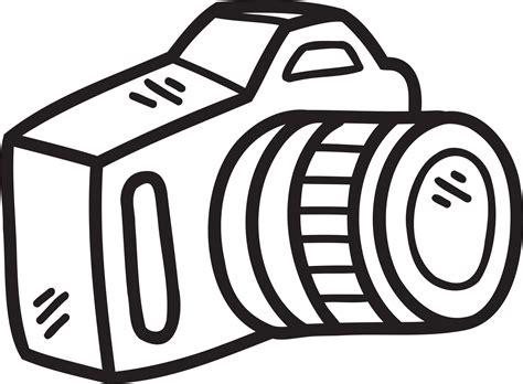 Hand Drawn Camera Illustration 11731578 Png