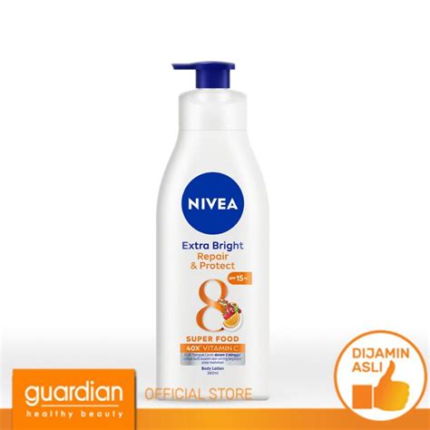 Jual Nivea Body Lotion Extra Bright Repair And Protect Spf Ml