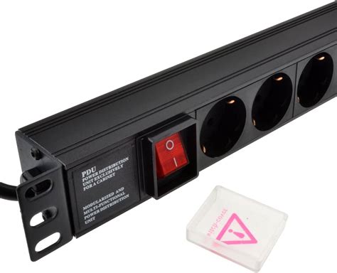 PDU With Schuko Outlets For 10 Rack Cabinet Multisockets