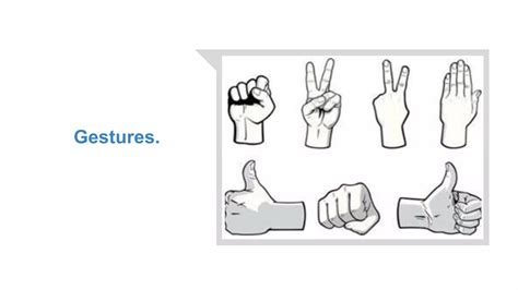 Types Of Nonverbal Communication Ppt