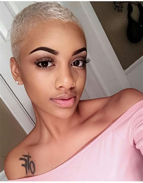 Shorthair Natural Short Cuts Big Chop Natural Hair Very Short Hair Short Hair Cuts Blonde