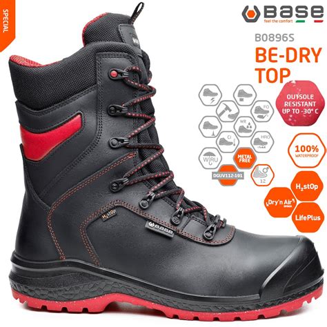 Scarpe Antinfortunistiche BASE Linea SPECIAL Modello BE DRY TOP S3 WR