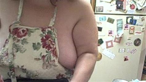BBW Does The Dishes In The Semi Nude Just Wearing An Apron 3gp Or Cell Phone Your BBW Nurse