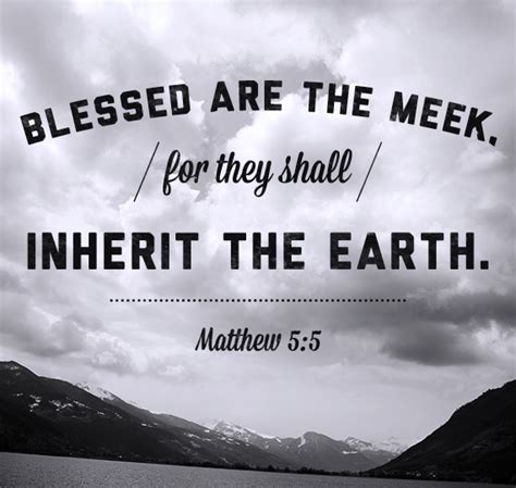 The Living Faithful In Christ Matthew 5 5 ESV Blessed Are