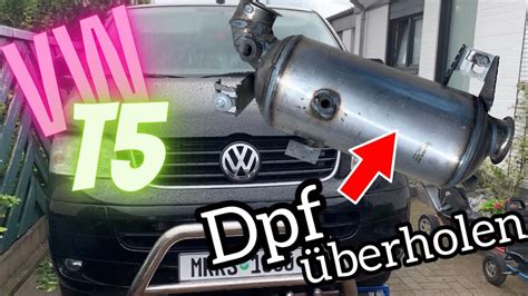 Vw T Dpf Ausbauen Und Reinigen Lassen Bnz Youtube