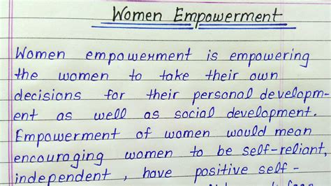 Empowerment Of Women Essay Telegraph