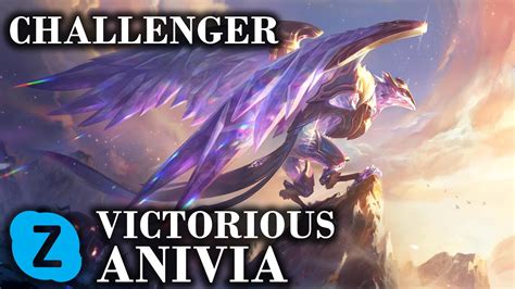 Challenger Victorious Anivia Chroma Lol Skin Spotlight Youtube