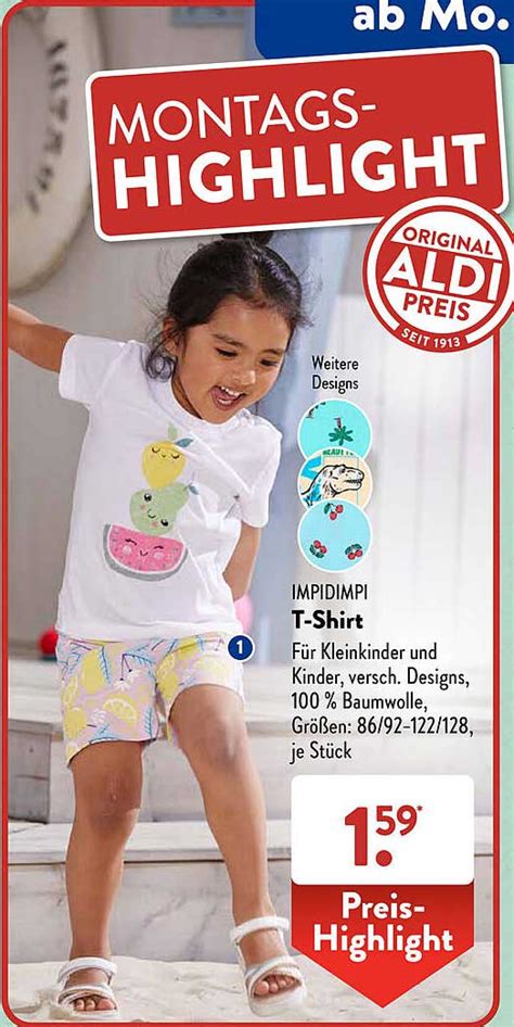 Impidimpi T Shirt Angebot Bei Aldi S D Prospekte De