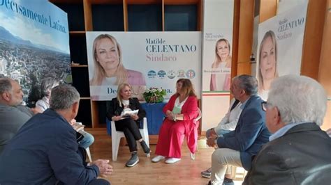 Elezioni Amministrative A Latina Celentano A Confronto Con Camp