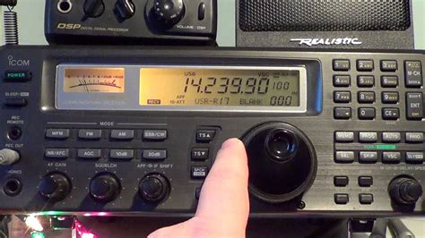 Tuning The 20 Meters Amateur Radio Band In Search Of Signals YouTube