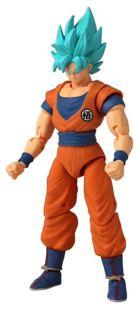 BANDAI 16 cm Dragon Ball Super Saiyan Blue Goku Poz Verilebilir Figür