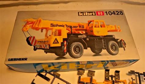 KIBRI H0 10428 Liebherr Mobilkran LTM 1025 2 Achsig 1 87 Bausatz OVP