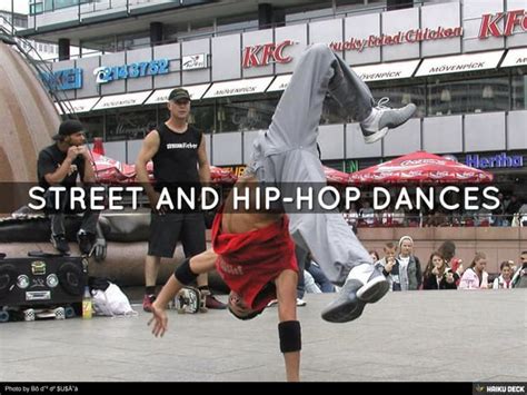 Street And Hip Hop Dances Ppt