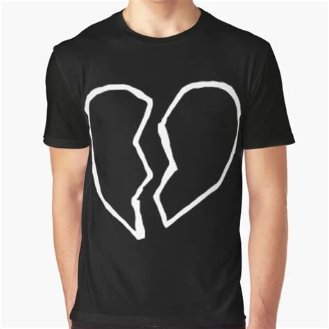 Xxxtentacion Broken Heart Tattoo T Shirt By Marshmalloww Redbubble