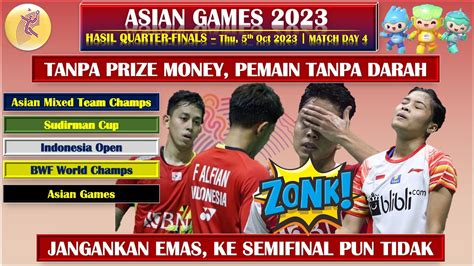 Babak Belur Di Kejuaraan Tanpa Prize Money Pemain Indonesia Tanpa