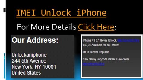 Imei Unlock Iphone Ppt