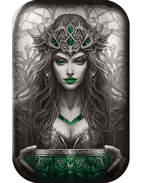 Sigyn Goddesses Oz Silver Cast Bar Germania