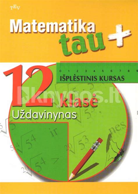 Matematika Tau Plius Klas I Pl Stinis Kursas U Davinynas Free