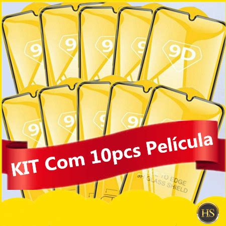 Kit Pel Cula De Vidro Temperado D D Para Iphone Plus Xs