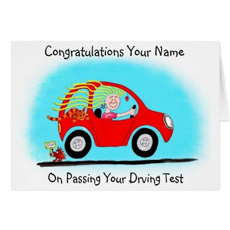 Congratulations Passing Driving Test Cards Congratulations Passing