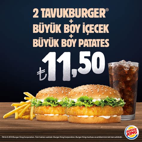 Tavukburger® Kampanyası Kampanyalar Burger King®