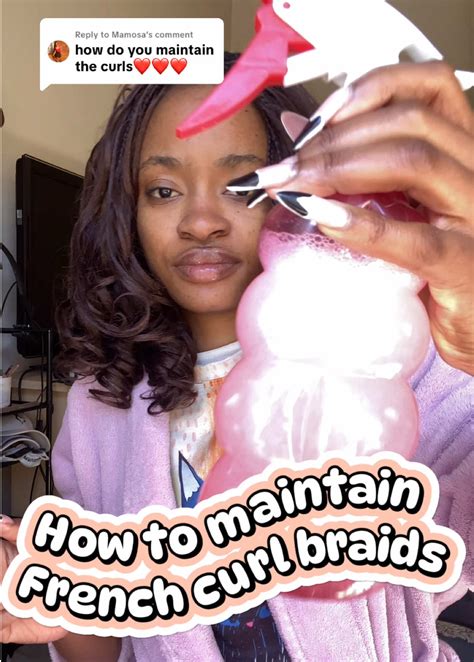 Fans are obsessed with layered french curl braids on tiktok 6