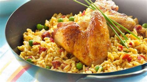 Receta Fácil De Arroz Amarillo Con Pollo