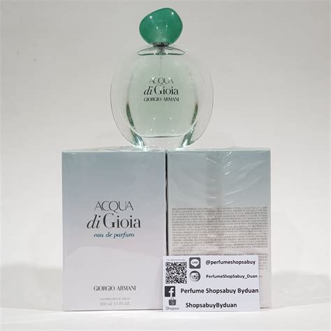 นำหอม Giorgio Armani Acqua Di Gioia EDP 100ml กลองซล