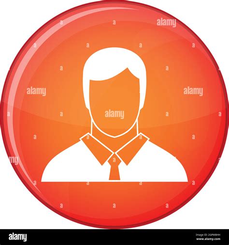 Manager Icon Flat Style Stock Vector Image And Art Alamy