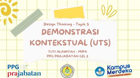 Topik 5 Demonstrasi Kontekstual UTS Design Thinking YouTube