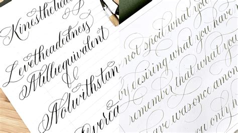 What Are The Rules Of Calligraphy Flourishing Curious Medium Calligraphy