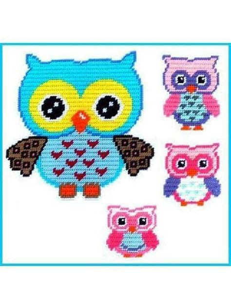 Pin By Malena Martin On Plastic Canvas Owls Plastic Canvas Patterns