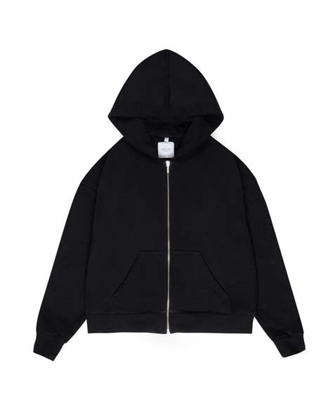 cunami polnoc profesionálny black zip hoodie hliník nominálnej Dodržiavanie