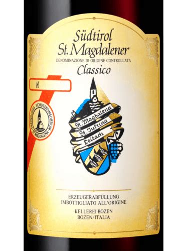 Cantina Bolzano Kellerei Bozen St Magdalener Classico Vivino US