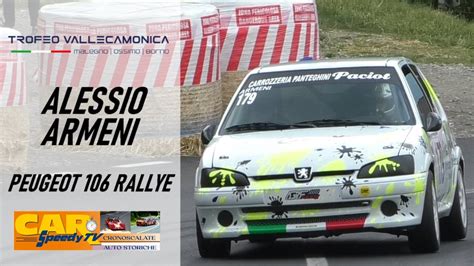 Trofeo Vallecamonica Alessio Armeni Peugeot Rallye Youtube