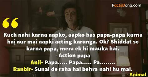 Animal Movie Dialogues: 11 Best Lines from Ranbir's Film - FactsDong 2024