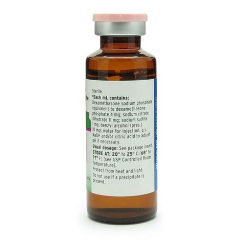 Dexamethasone Sodium Phosphate 4mgml Mdv 30ml Vial Mcguff