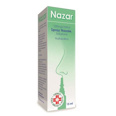 NAZAR 100 MG 100 ML SPRAY NASALE SOLUZIONE 100 MG ML SPRAY NASALE