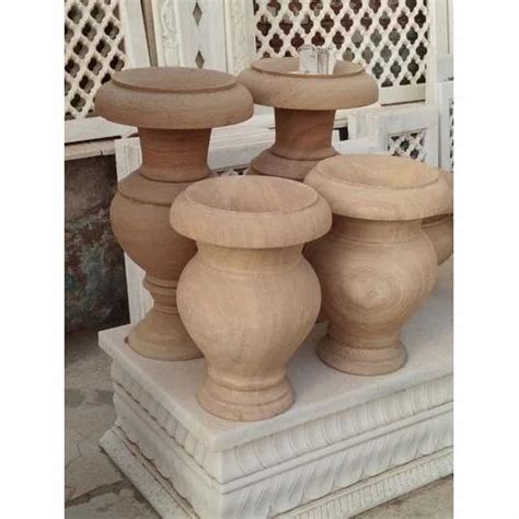 Brown Garden Sandstone Planter At Rs In Faridabad Id