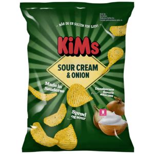 Kalorier I Kims Sour Cream Onion Chips Gratis Kalorietabel