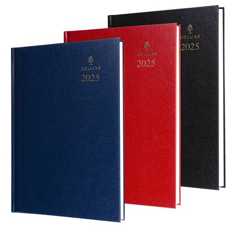 Collins Desk 2025 A4 Day To Page Business Diary 2025 Early Edition