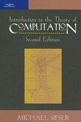 Introduction To The Theory Of Computation By Michael Sipser Goodreads