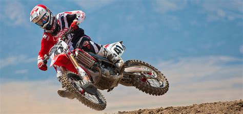 team honda hrc send  trey canard dirt action