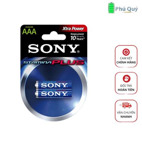 Pin I U Khi N Aaa Sony Alkaline Am Lo I Plus Xtra Power V Vi N