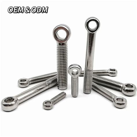 Stainless Steel Din Eye Bolt Lifting Eye Bolts Eye Bolt And Bolt