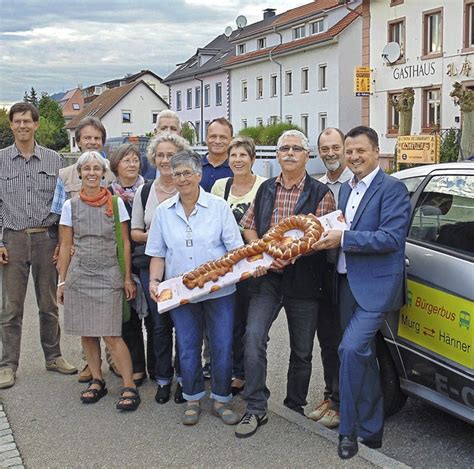 Der Bürgerbus gibt Gas Murg Badische Zeitung