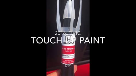 Car Diy Touch Up Paint Youtube