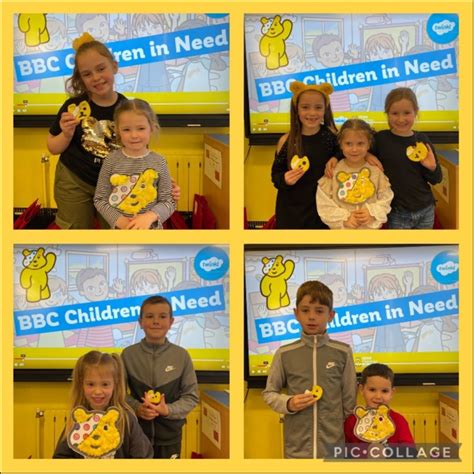 Pudsey Day In P1 And P5