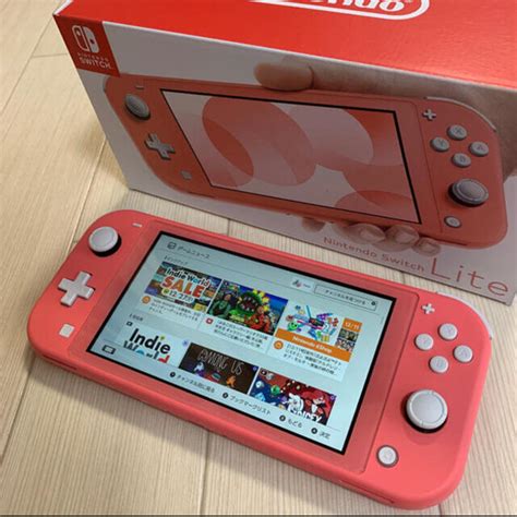 Switch ニンテンドースイッチライト コーラルピンク あつ森 ソフトセット Jnm9i37030 12，045円