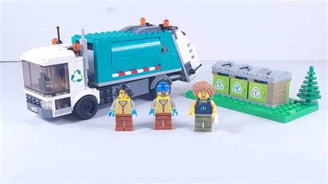 Lego City 60386 Recycling Truck Review 2023 Set Youtube